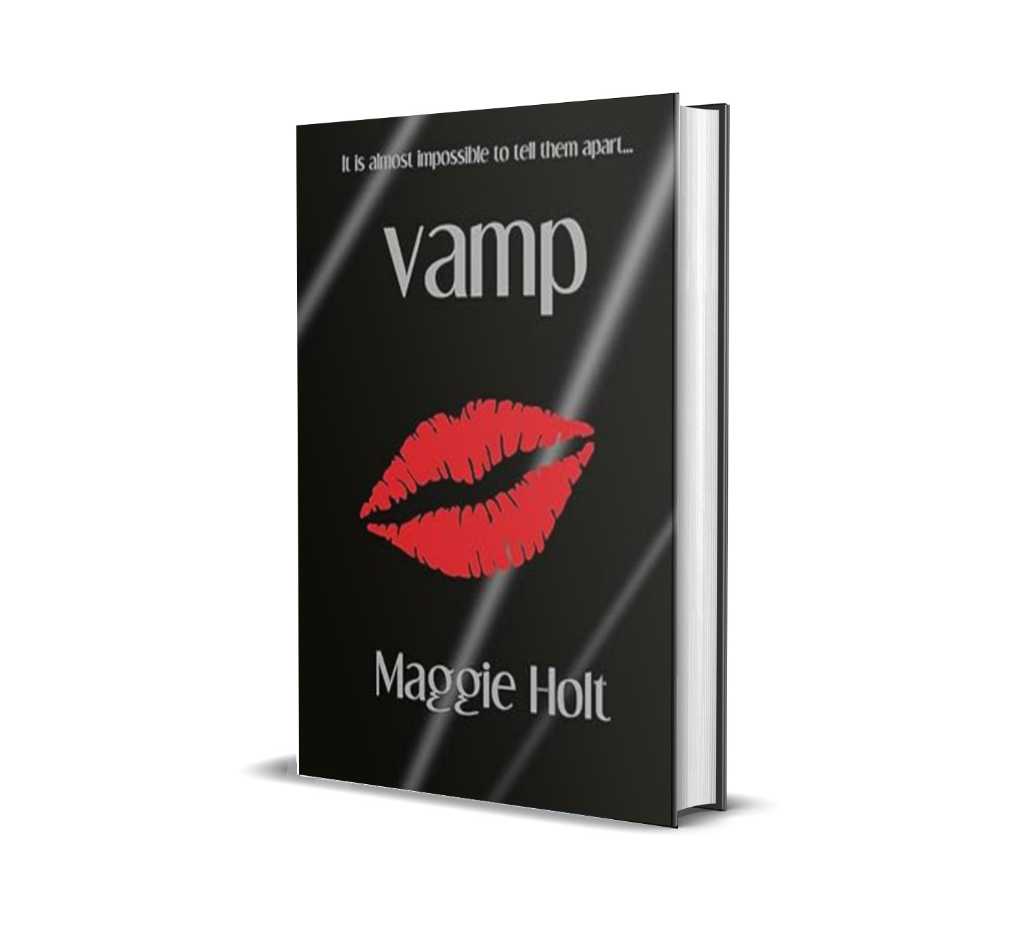Uploaded promotional book graphic for vamp by Maggie Holt